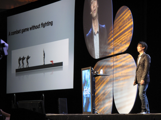 Illustration for article titled Kojima Stands And Delivers A Keynote